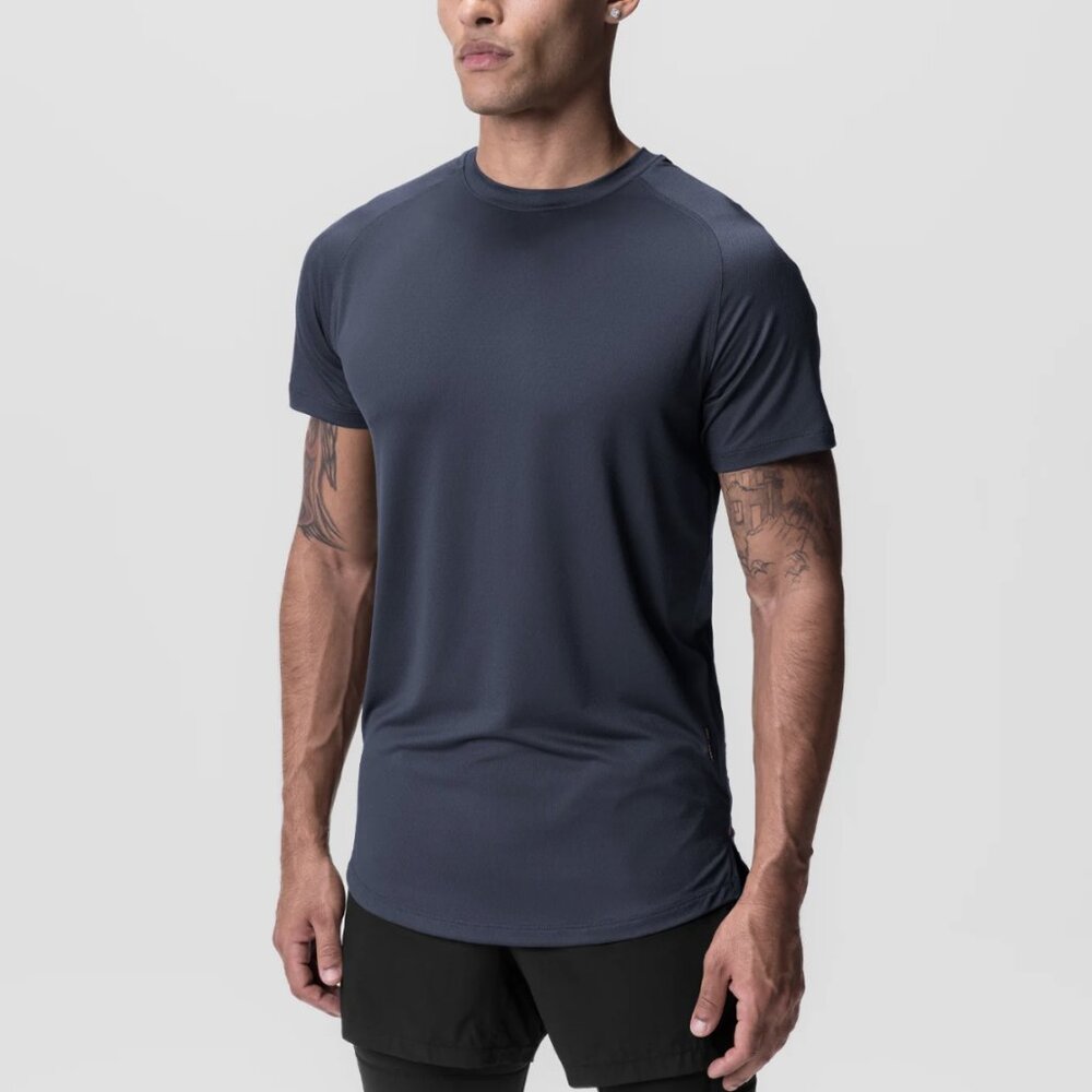 ASRV Navy Blue Short Sleeve Silverlite 2.0 Established Tee